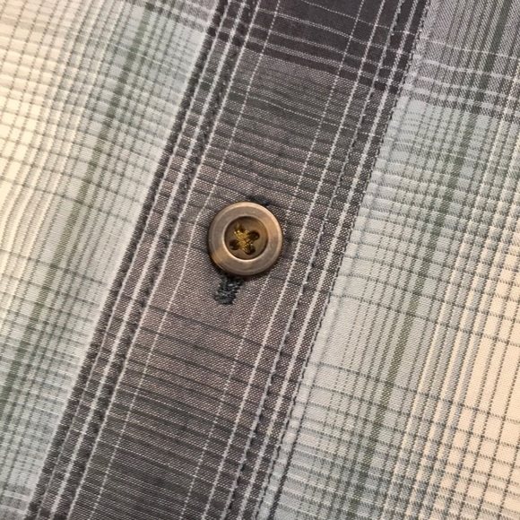 Carhartt Men’s Relaxed Fit Blue Plaid Short Sleeve Shirt, Size XL / Blue - Picture 9 of 11